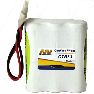 MI Battery Experts CTB63-BP1